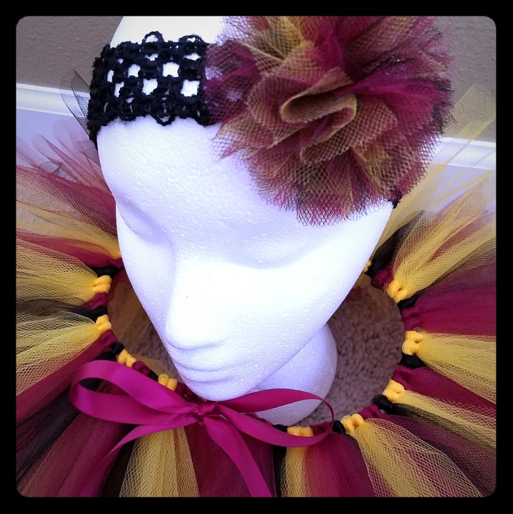 Harry Potter themed tutu and headband set